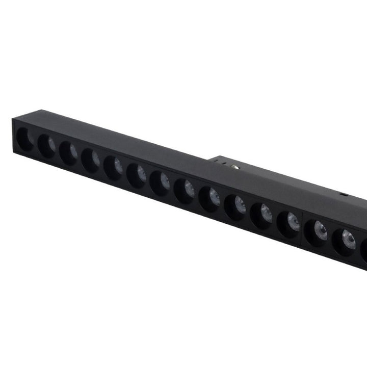 Spot linéaire sur rail magnétique CCT - 20W - UGR18 - Mi Light - Noir