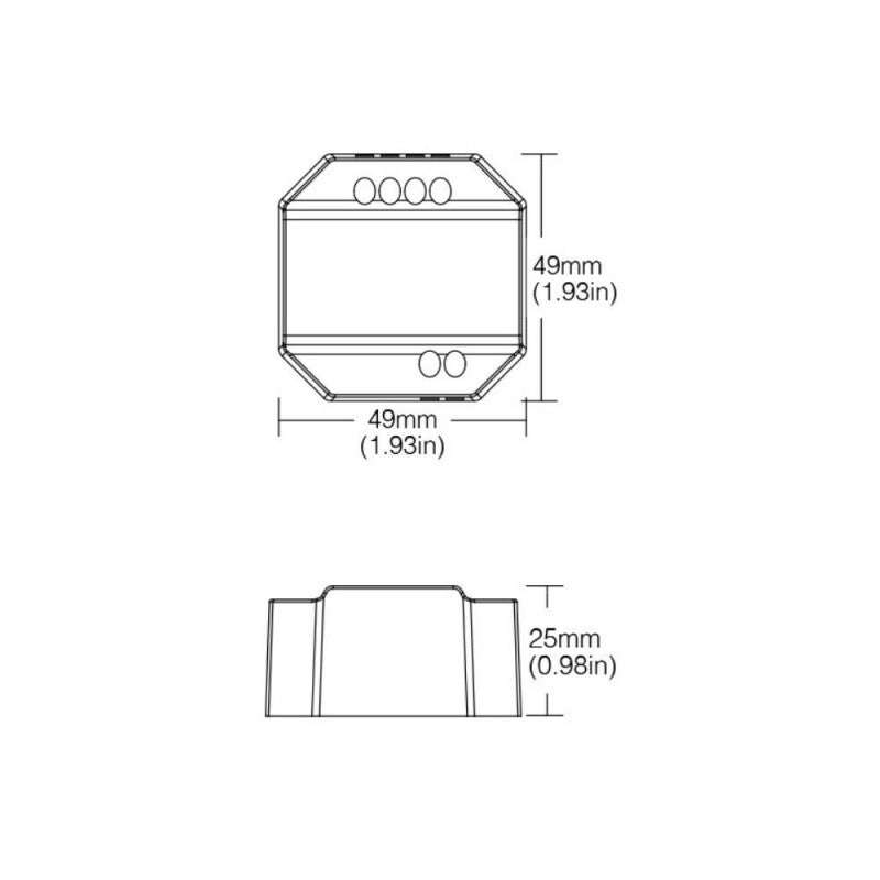 Regulador de intensidad TRIAC (WiFi + 2.4G + PUSH) - 300W - Mi Boxer - TRI-C1WR