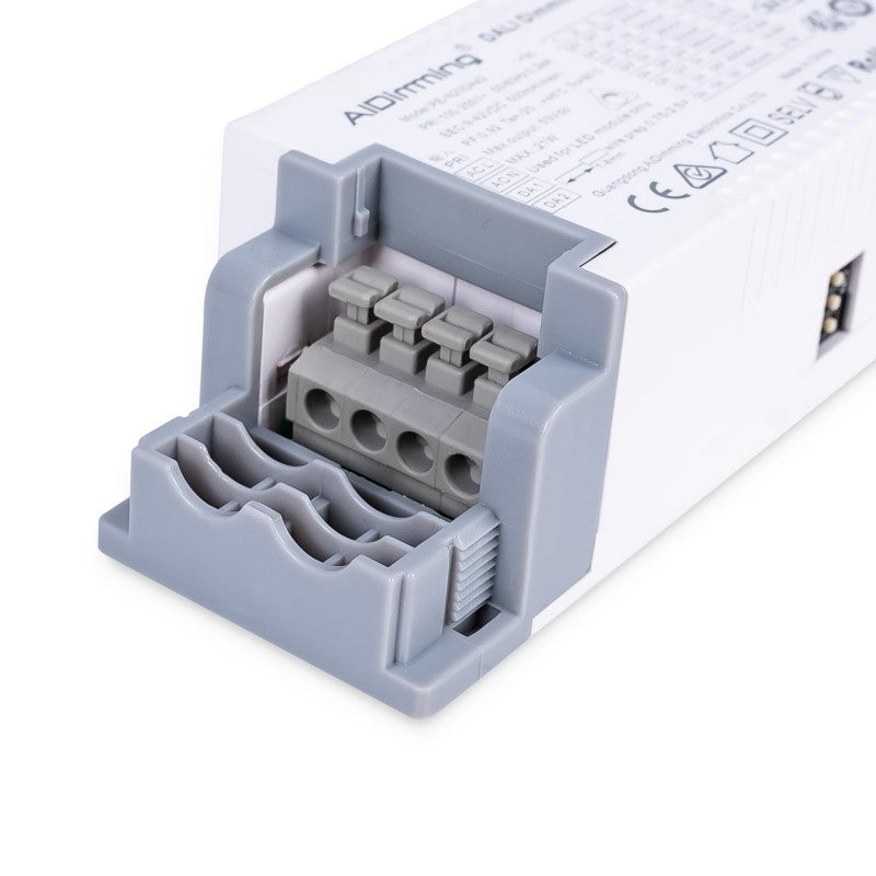 Controlador LED regulable DALI, PUSH, 1/0-10 V - Corriente múltiple (150-350 mA)