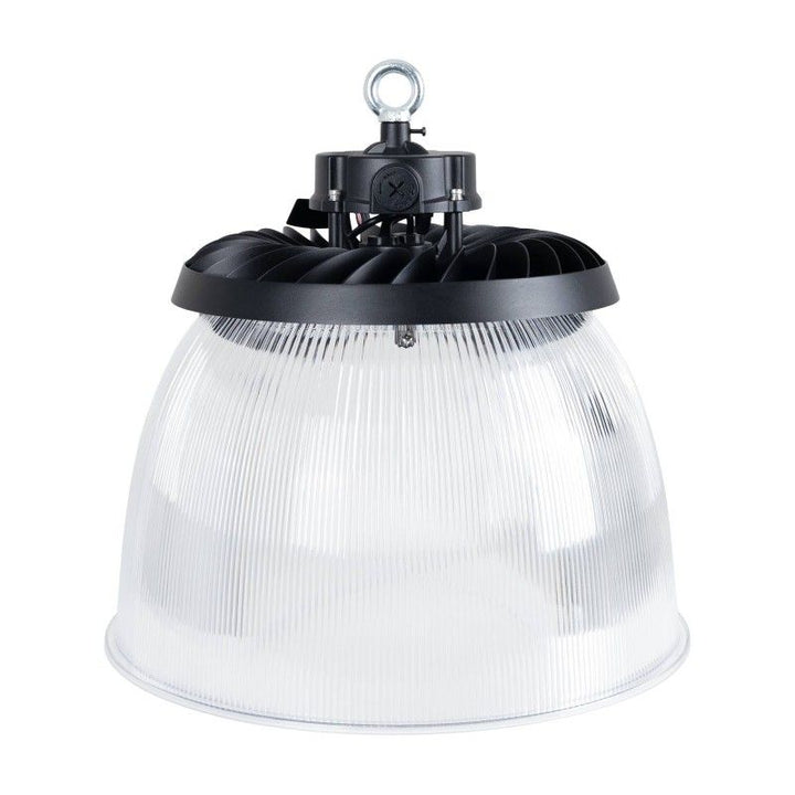 Diffuseur de lumière en polycarbonate pour suspension industrielle LED B8155-200W - B8150-200 - Angle 90°