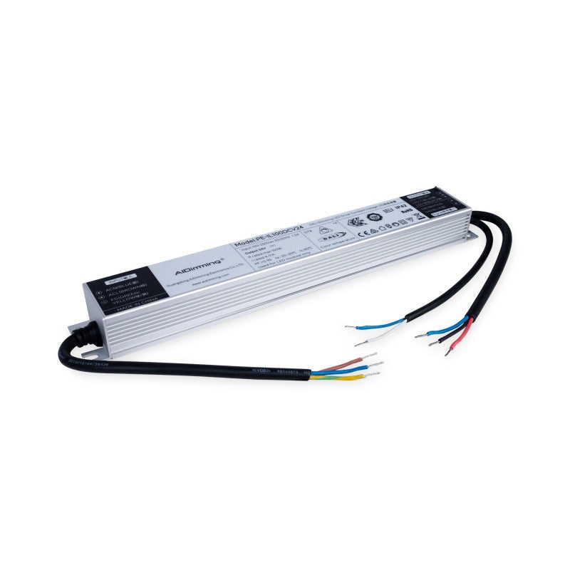 Fuente de alimentación LED regulable DALI DT8 - 24 V CC - 4,17 A - 100 W