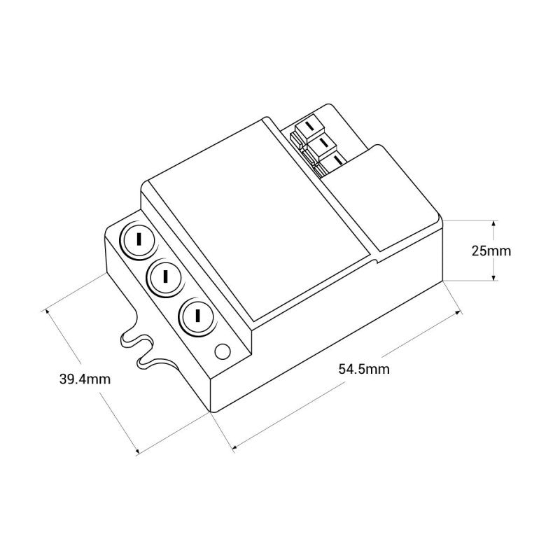 Détecteur de mouvement à micro-ondes 180°/ 360° en Saillie - IP20