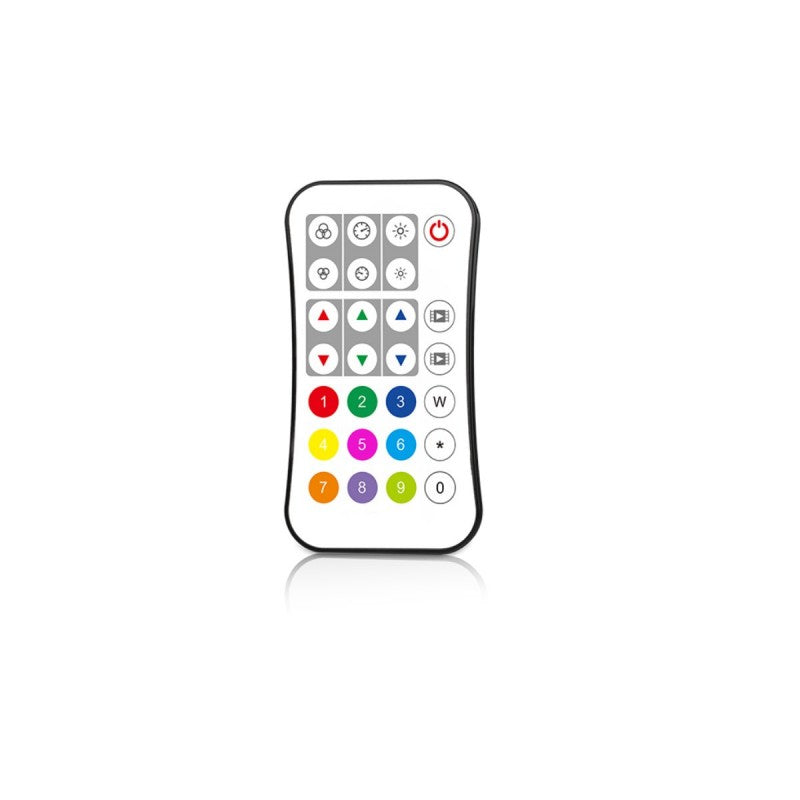 Télécommande RF pour contrôle de ruban LED RGB/RGBW SPI IC - 1 zone - RF 2.4G