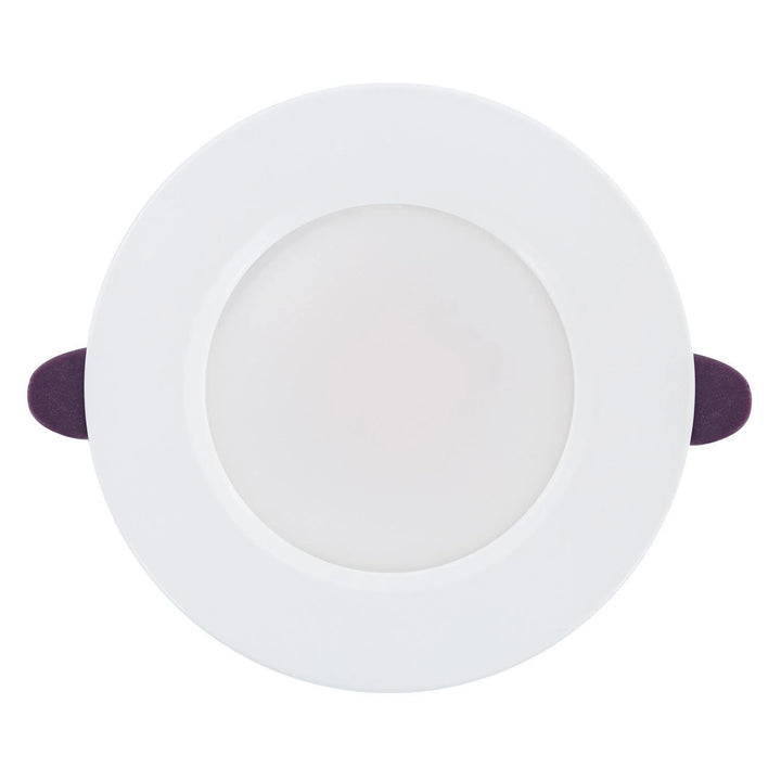 Downlight LED 8W Rond salle de Bain IP65 Coupe Ø 75 mm