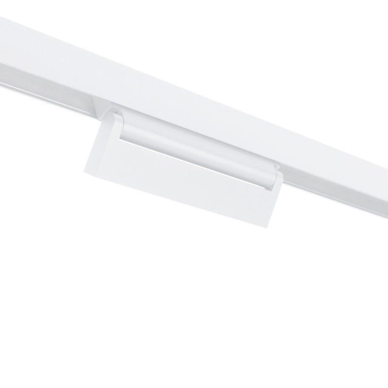 Spot linéaire orientable pour rail magnétique 48V- 12W - 4000K - Puce OSRAM - UGR18 - Blanc