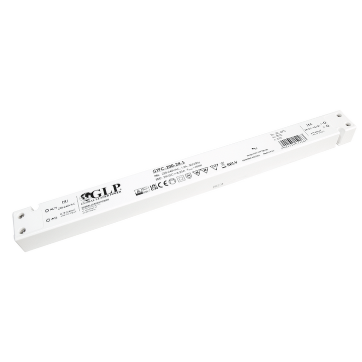 Alimentation Slim 200W 24V 8.33A - GLP