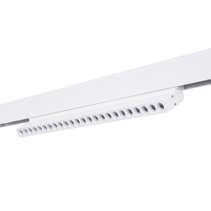 Spot linéaire orientable sur rail magnétique RGB + CCT - 12W - UGR18 - Mi Light - Blanc