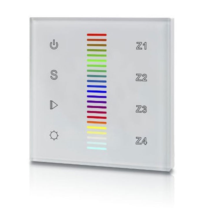 Interrupteur tactile RGB 12-24V-DC (4 zones) DALI RGB TOUCH COLOR