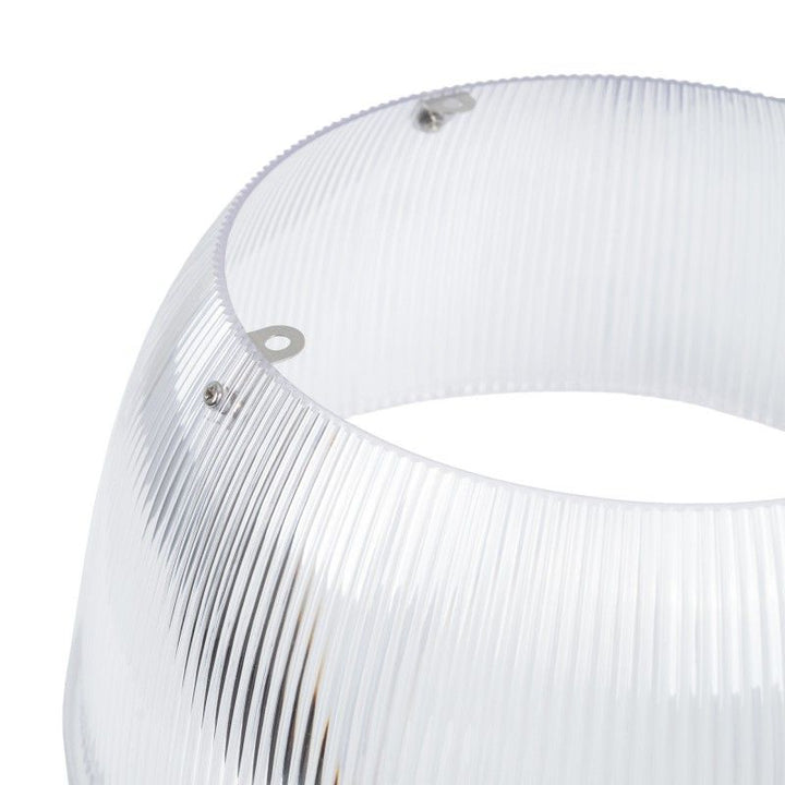 Diffuseur de lumière en polycarbonate pour suspension industrielle LED B8155-200W - B8150-200 - Angle 90°