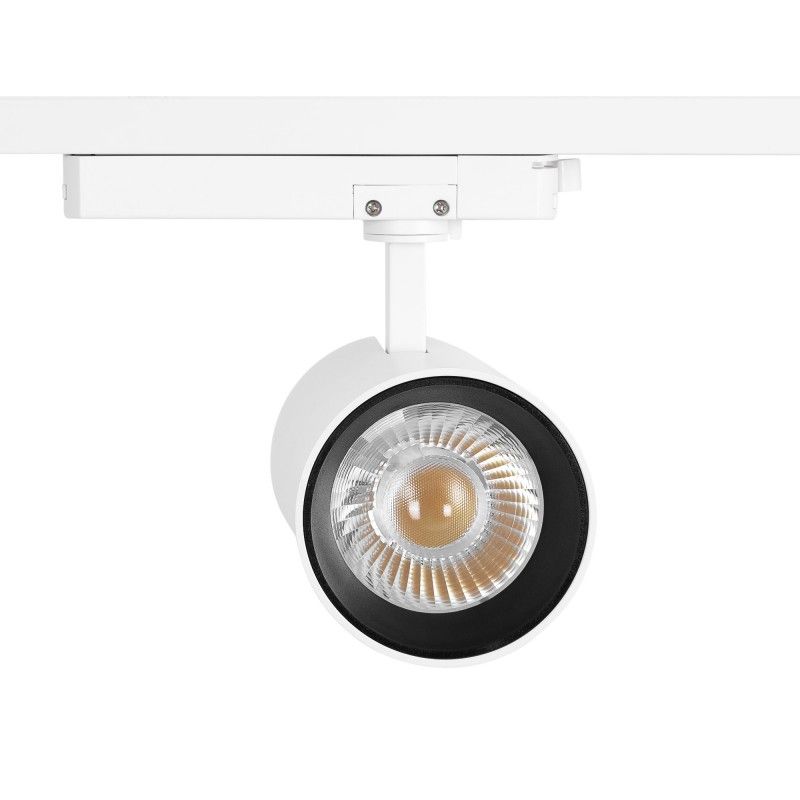 Proyector LED arquitectónico para carril monofásico - CCT - 40W - CRI 90