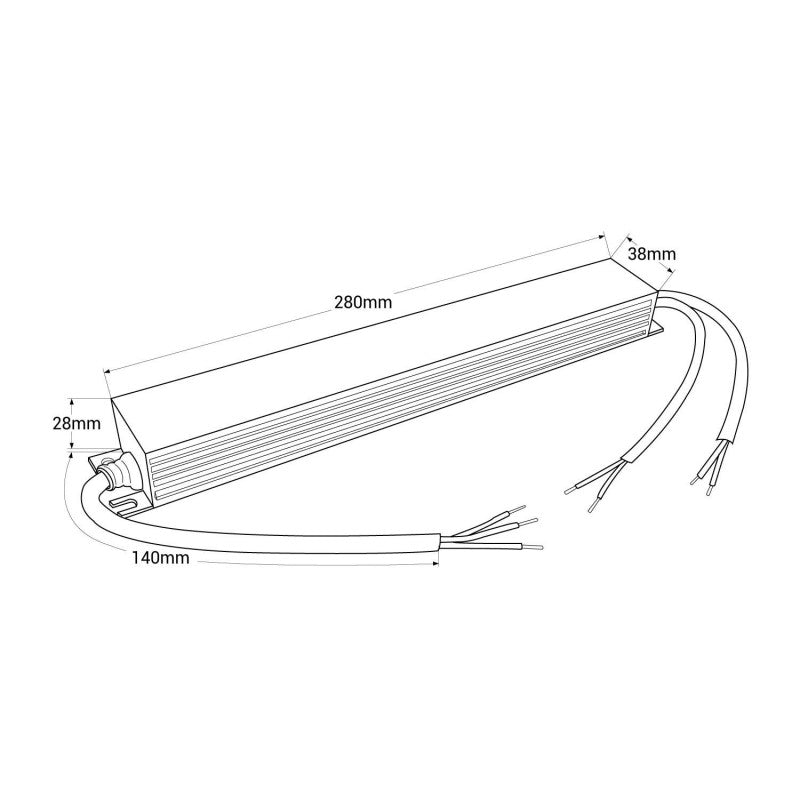 Alimentation LED dimmable DALI DT8 - 24V DC - 4.17A - 100W