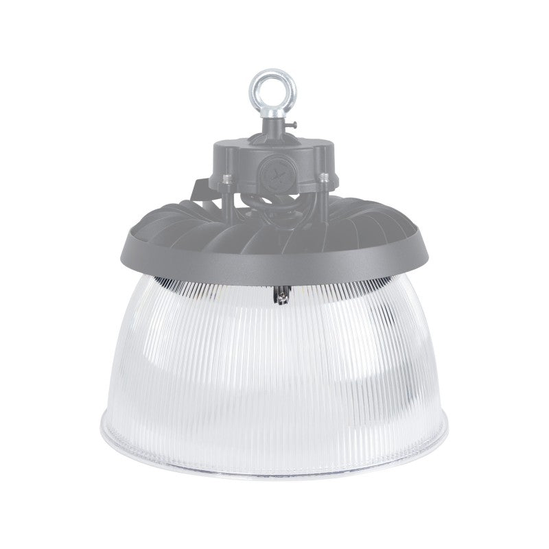 Diffuseur en polycarbonate pour suspension industrielle LED B8155-150W - B8150-150 - Angle 90°