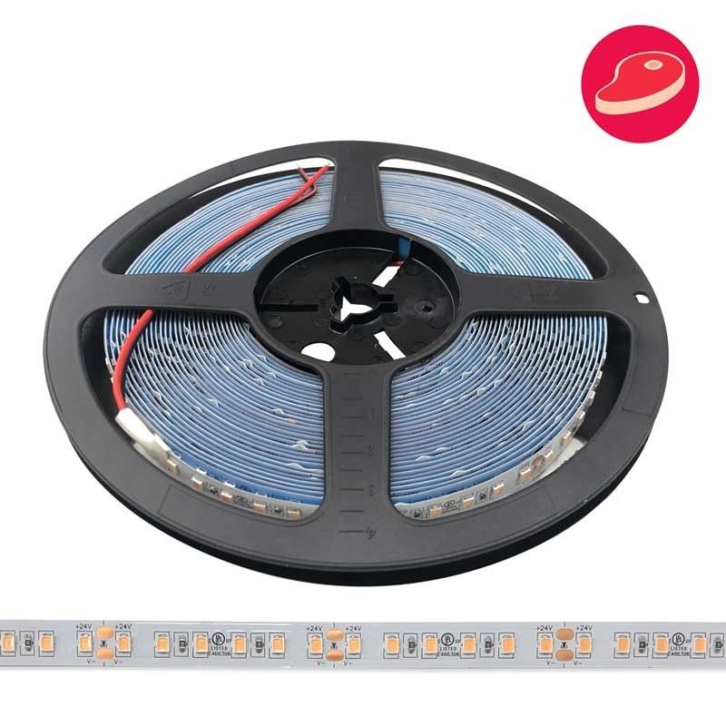 Ruban LED 24V CC 180W pour boucheries | Bobine 10 mètres IP20