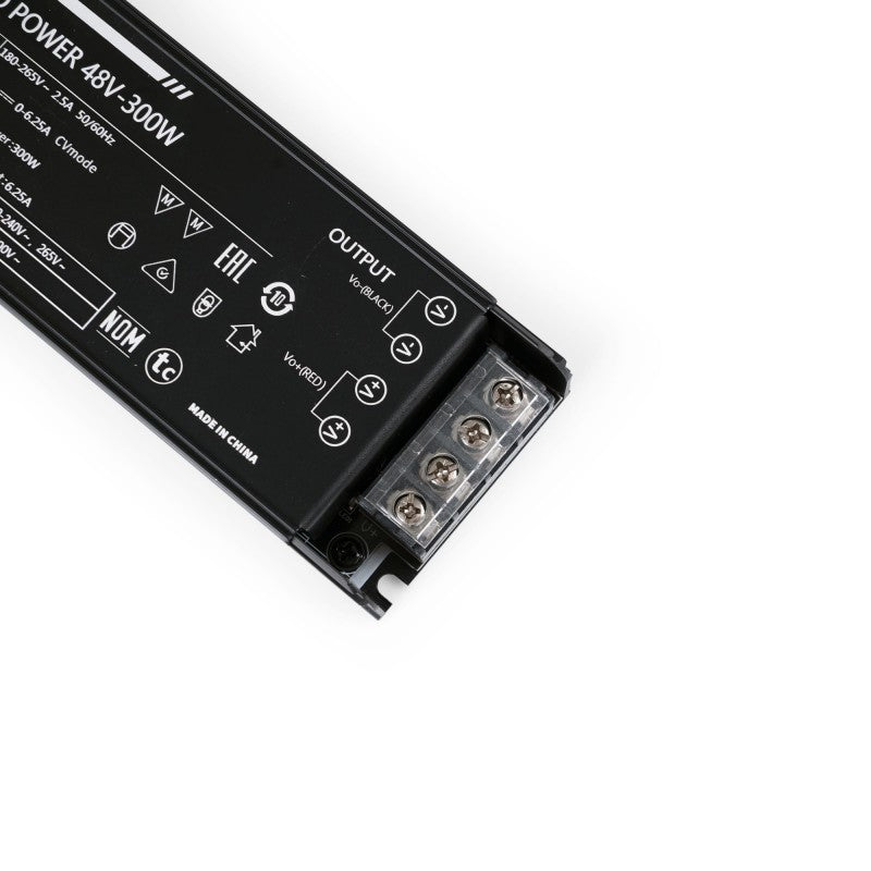 Alimentation 300W 48V - 6.25A - Haute efficacité - IP20