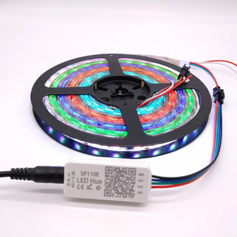 Controlador de píxeles IC LED RGB/RGBW con Bluetooth: 5-24 V CC, 1024 píxeles