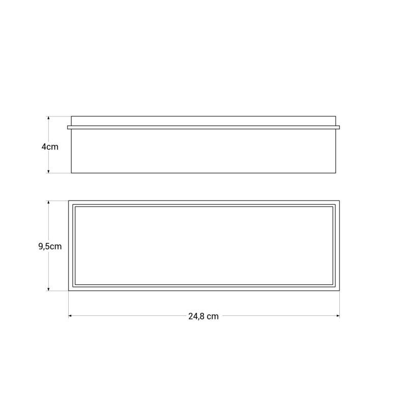 Caja empotrada para unidad de emergencia - IP20