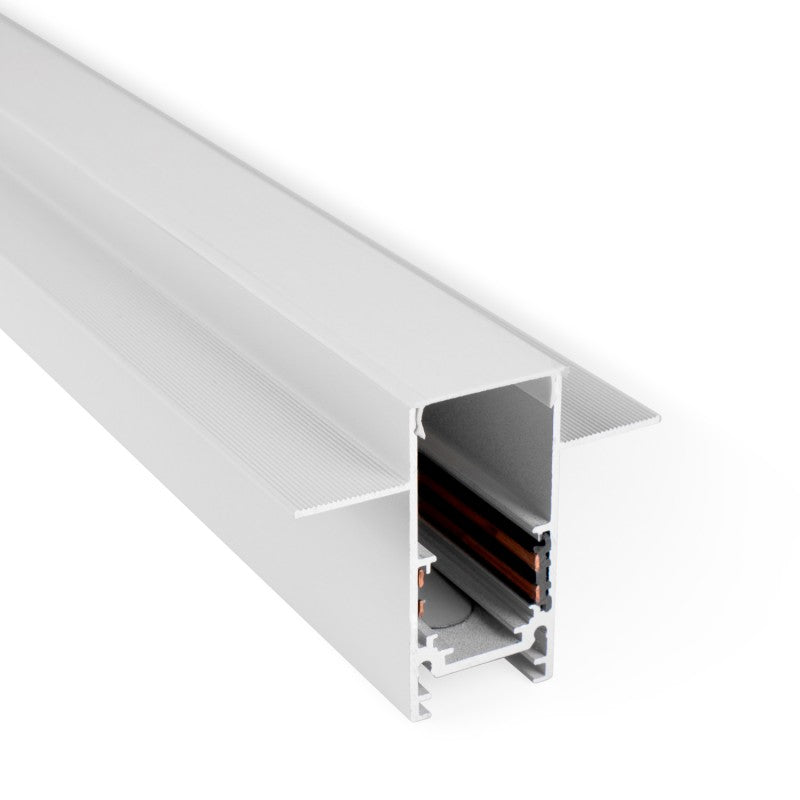 Rail magnétique encastré 20mm 48V 1 mètre