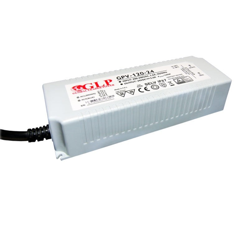 Fuente de alimentación LED impermeable 24V DC - 120W - IP67 - GLP