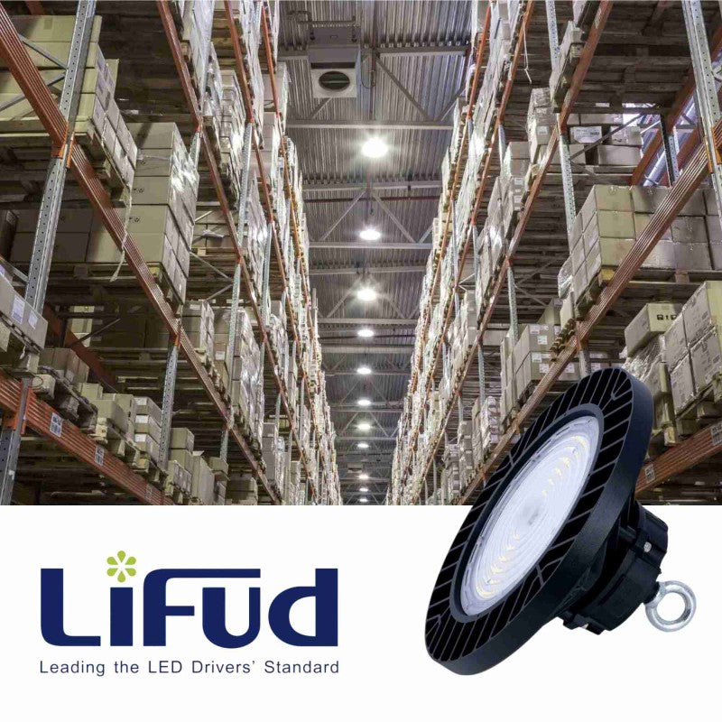 Lámpara colgante LED industrial - 150W - PHILIPS Lumileds - Driver LIFUD - 5000K - IP65 - 5 años de garantía - IP65