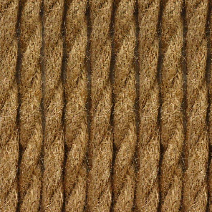 Câble électrique recouvert de jute tressé