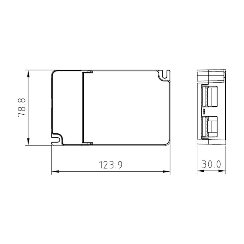 Driver regulable DALI DT8 CCT 220-240V - Salida 6-54V DC - 500-1500mA - 65W