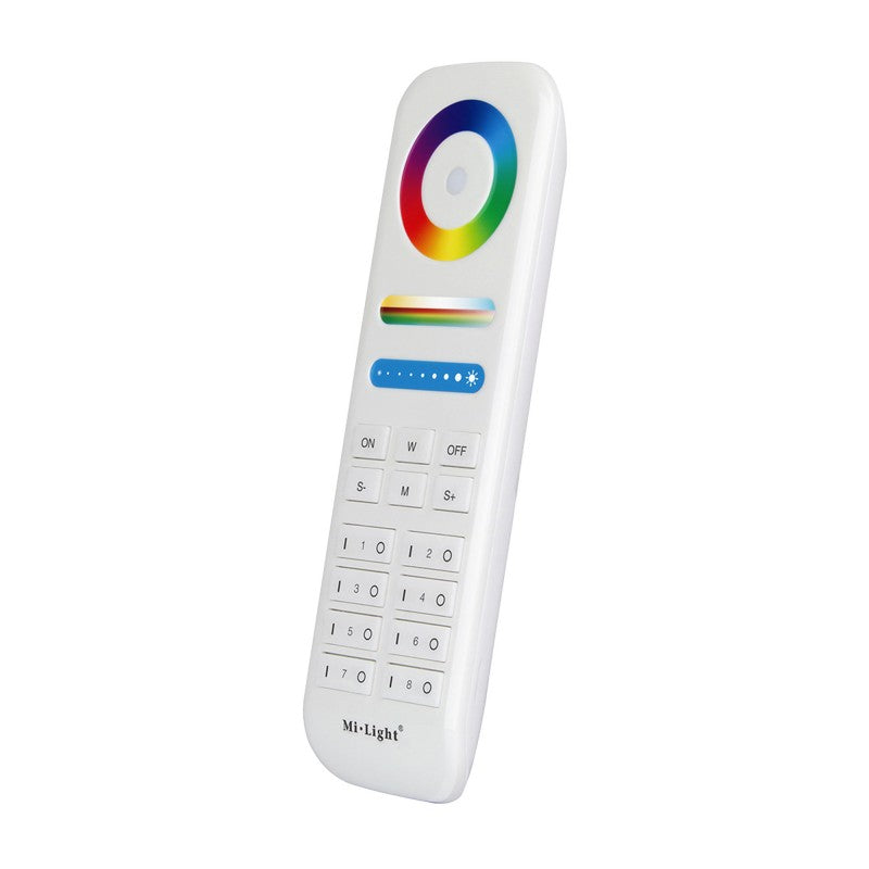 Télécommande LED RGB + CCT - 8 Zones - BLANC - FUT089 - Mi-Light