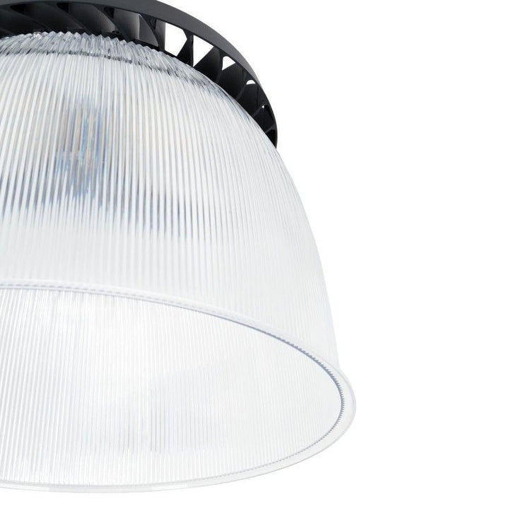 Diffuseur de lumière en polycarbonate pour suspension industrielle LED B8155-200W - B8150-200 - Angle 90°