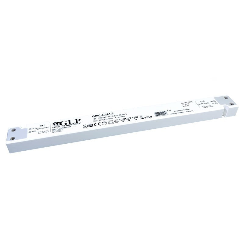 Fuente de alimentación LED extraplana 60W 24V - GLP