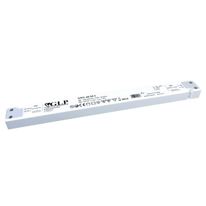 Alimentation LED extra plate 60W 24V - GLP