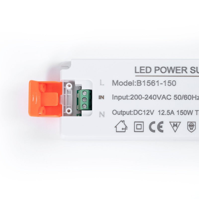 Fuente de alimentación ultradelgada 12V - 150W - 12,5A - IP20