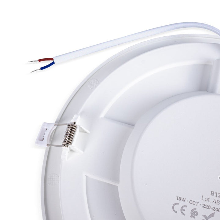 Downligtht LED CCT encastrable avec capteur PIR 18W - Découpe Ø 200-210mm