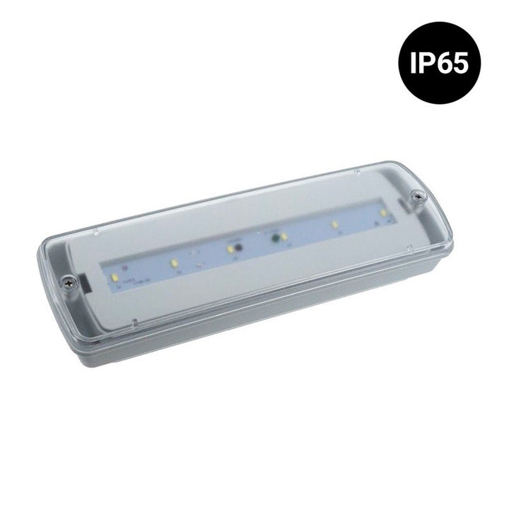 Bloc de secours LED étanche IP65 3W 3h d'autonomie