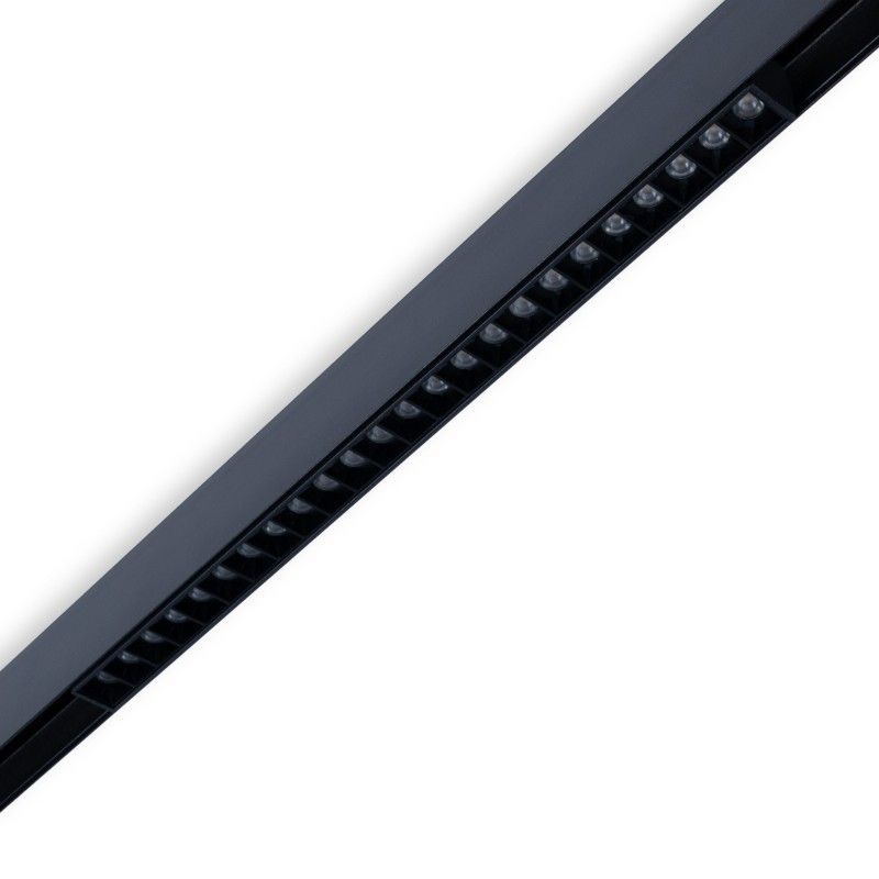 Spot LED CCT linéaire sur rail magnétique 48V - 20W - Gradation DALI-2 - UGR18