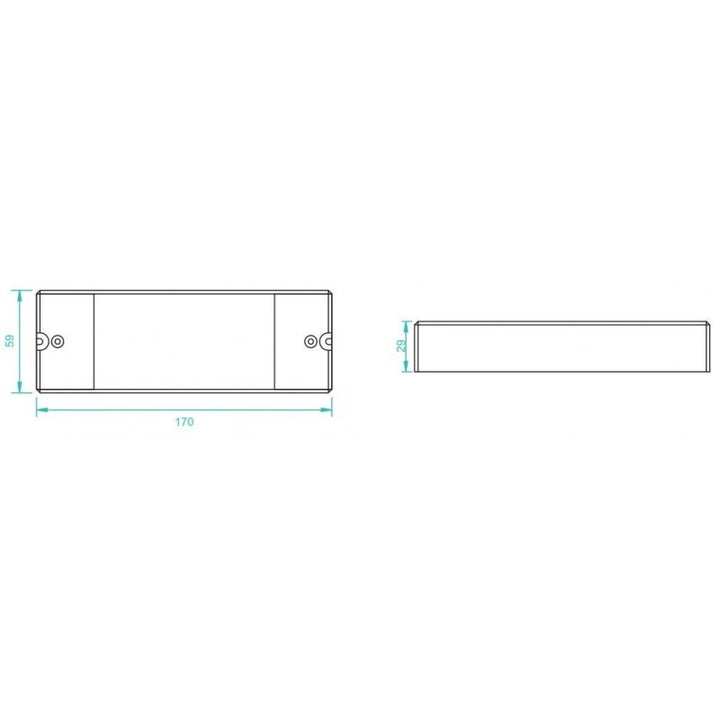 Dimmer Dali DC 12-36V 8A/canal (4 canaux)