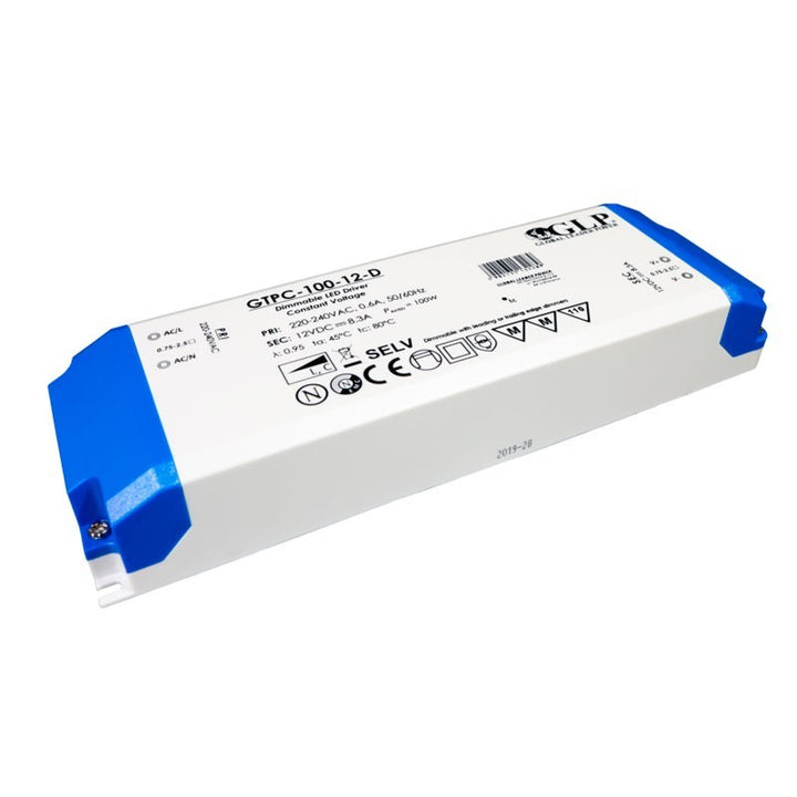 Fuente de alimentación LED regulable por triac de 100 W y 12 V - GPL