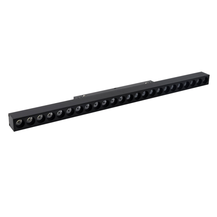 Spot linéaire sur rail magnétique CCT - 20W - UGR18 - Mi Light - Noir