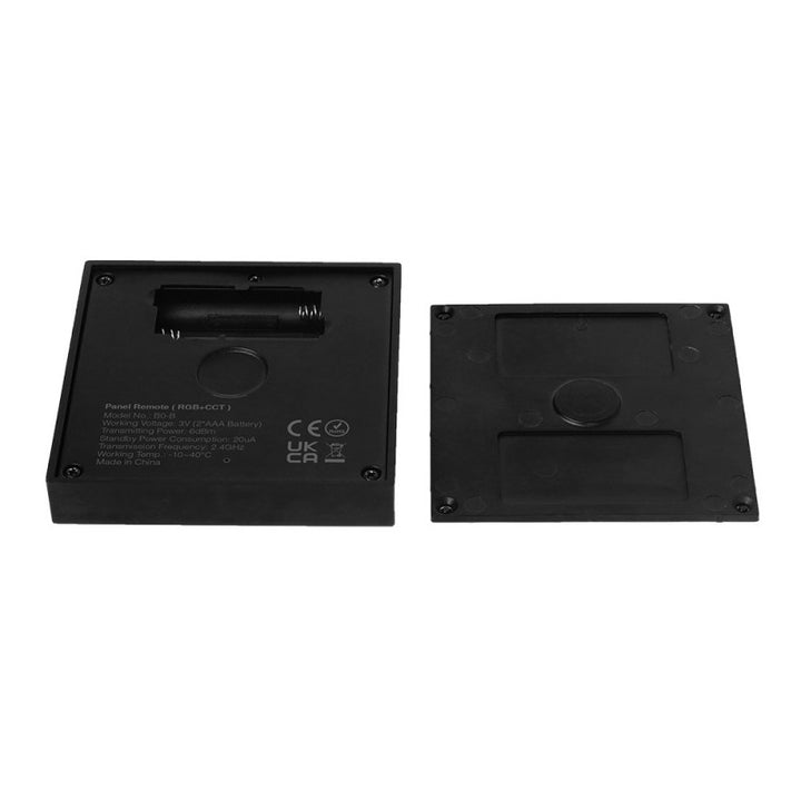 Mando a distancia de pared RGB+CCT - 1 zona - Negro - Mi-Light