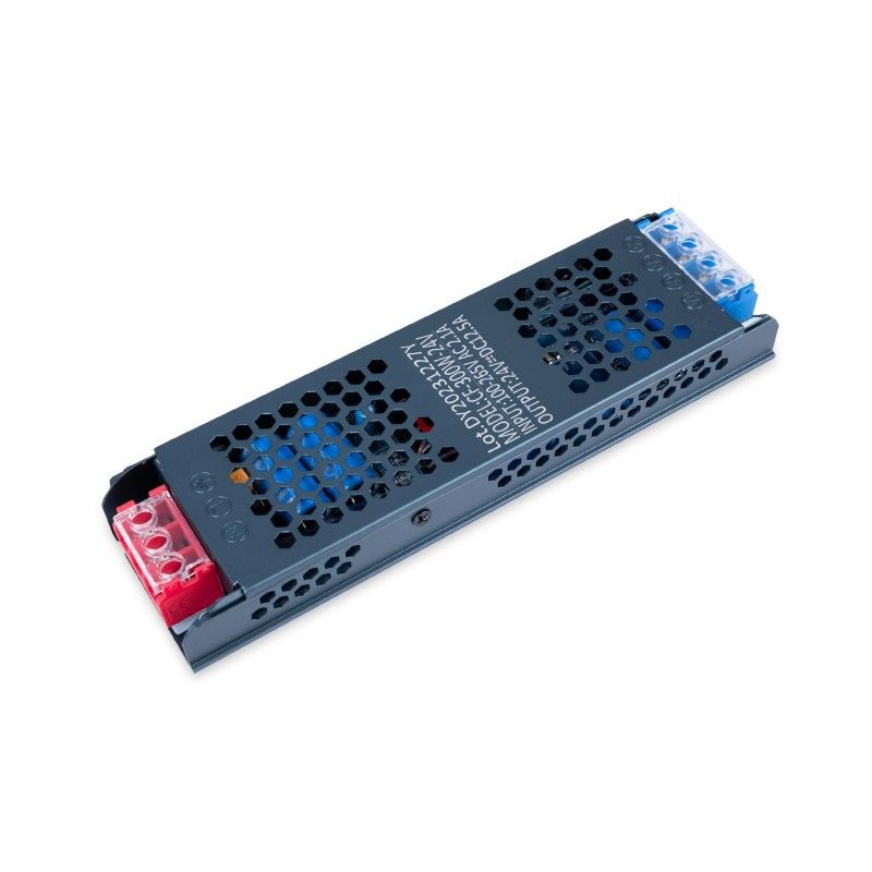 Alimentation LED 24V 300W slim - 12.5A - IP20