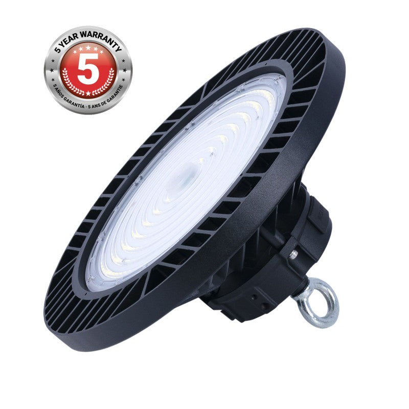 Lámpara colgante LED industrial - 200W - PHILIPS Lumileds - Driver LIFUD - 5000K - IP65 - 5 años de garantía