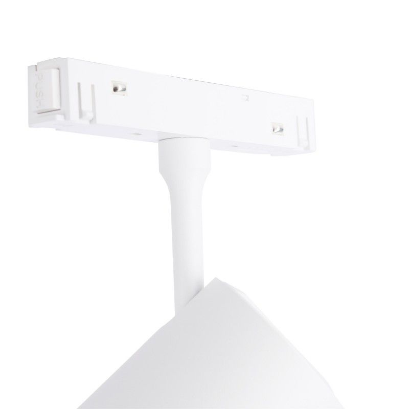 Spot LED sur rail magnétique 48V - 18W - Blanc