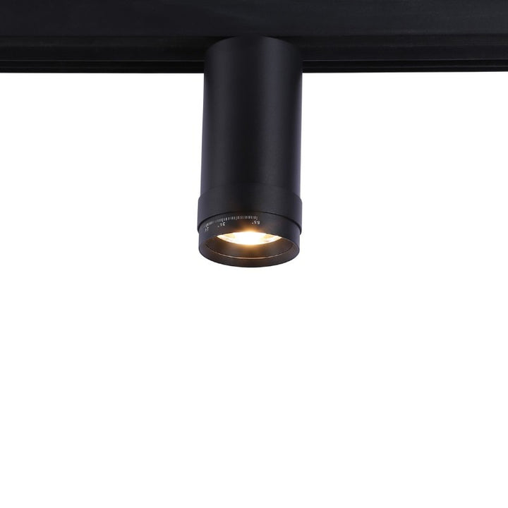 Spot LED sur rail magnétique avec Zoom 10°-55º - 48V - 25W