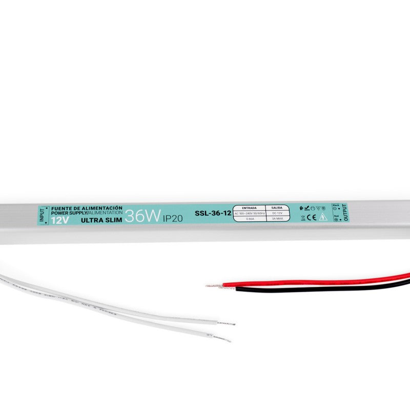 Alimentation LED extra plate 12V - 36W - IP20