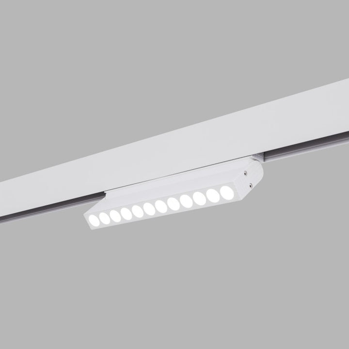 Spot linéaire orientable sur rail magnétique CCT - 10W - UGR18 - Mi Light - Blanc