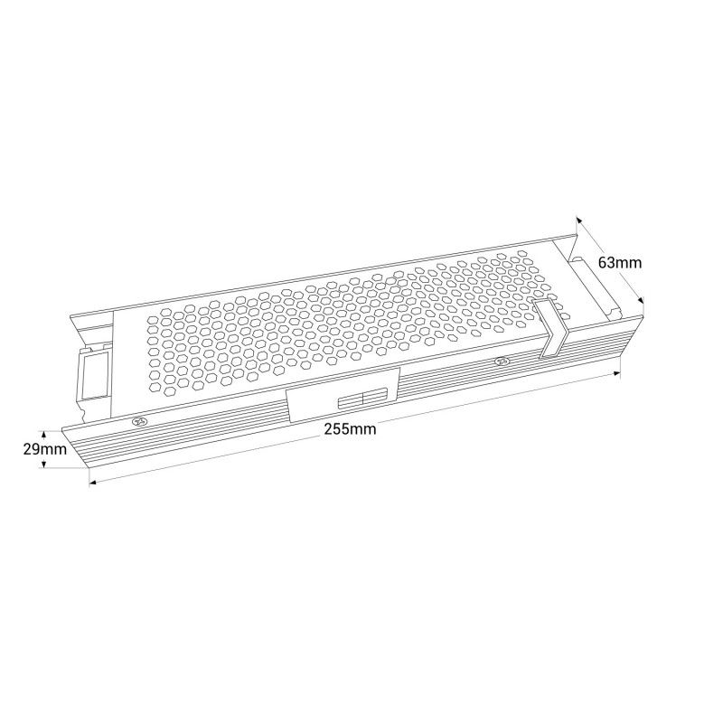 Fuente de alimentación conmutada 48V DC - 300W - 6,3A