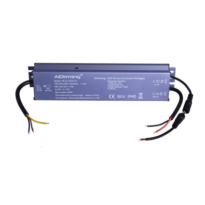 Fuente de alimentación LED regulable TRIAC/0-10V 200-250V - Salida 12V - 10A - 120W