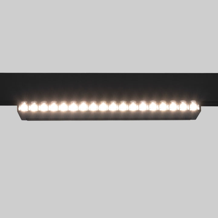 Spot LED CCT linéaire orientable sur rail magnétique 48V - 18W - Gradation DALI - UGR18