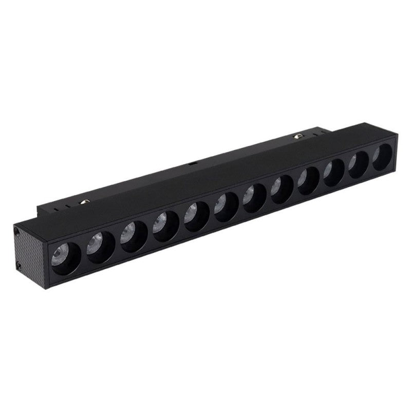 Spot linéaire sur rail magnétique CCT - 10W - UGR18 - Mi Light - Noir