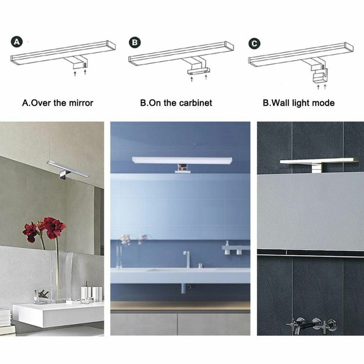 Applique LED miroir salle de bain  8W- 4000 k