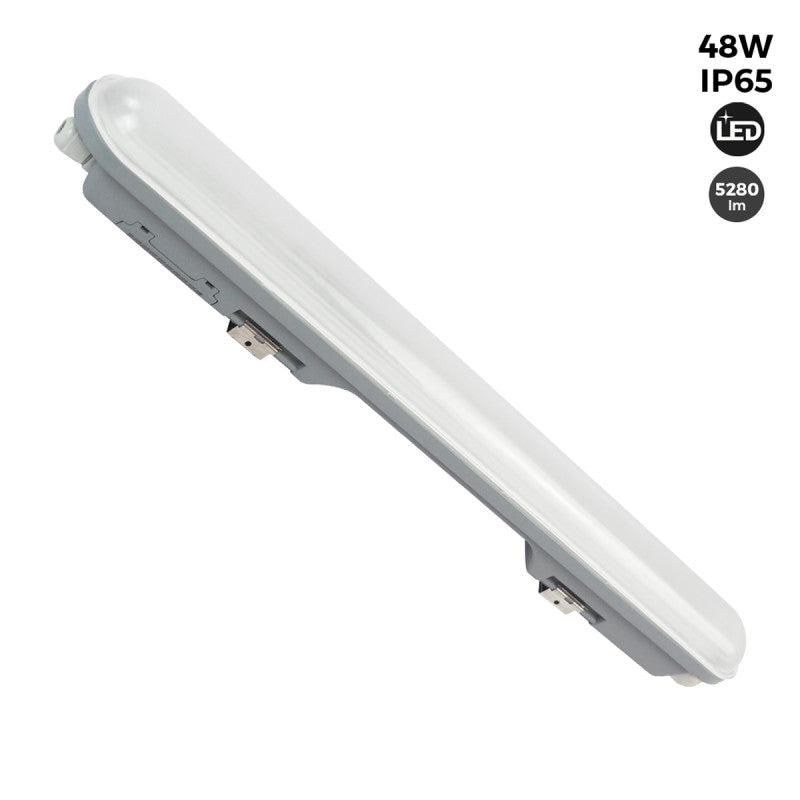 Réglette étanche LED interconnectable 48W - 150cm - IP65- 4000K