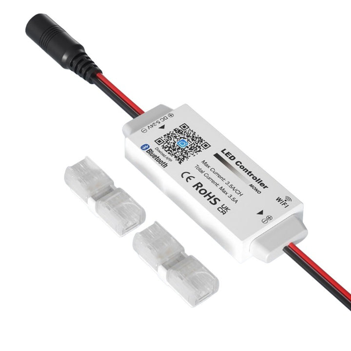 Mini controlador monocromo - WiFi + Bluetooth - 5-24V DC - 3.5A